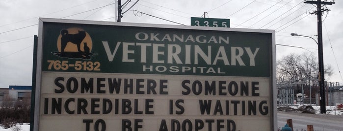Okanagan Veterinary Hospital is one of Veterinary Clinics Across Western Canada.