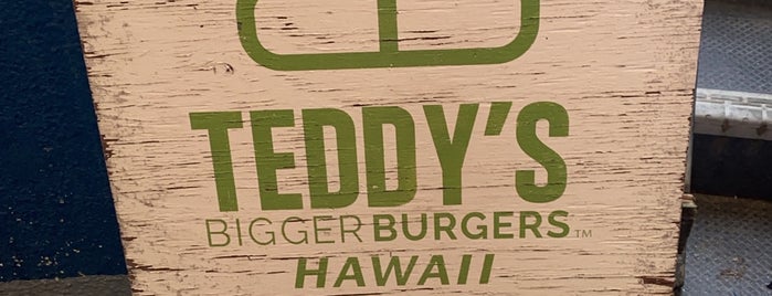 Teddy's Bigger Burgers is one of Places I want to try.