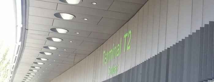 Terminal 2 is one of Madrid.