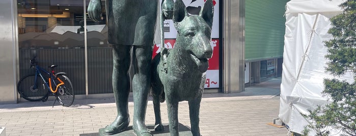 乙女と盲導犬の像 is one of よく使う駅とその周辺施設.