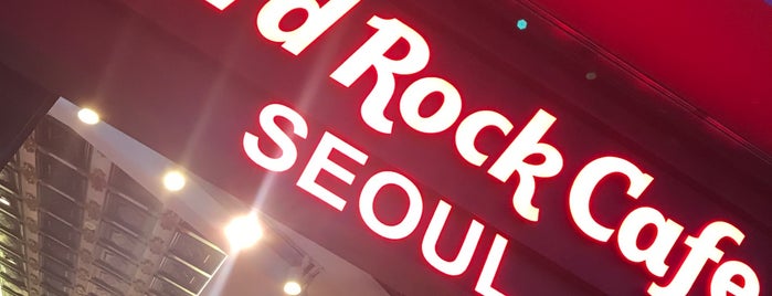 Hard Rock Cafe Seoul is one of Lugares favoritos de Murat.
