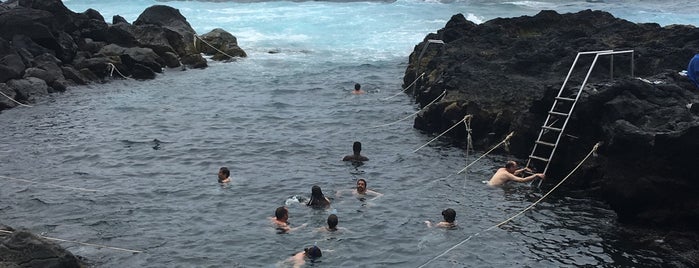 Termas da Ferraria is one of Sao Miguel (Azores).