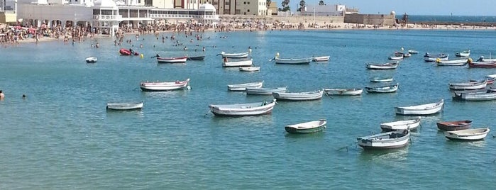 La Caleta Beach is one of Playas de España: Andalucía.