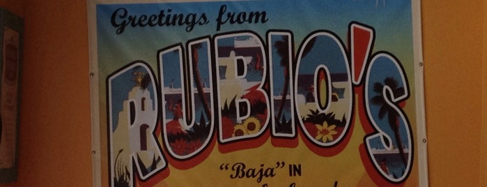 Rubio's Coastal Grill is one of Locais curtidos por Sam.
