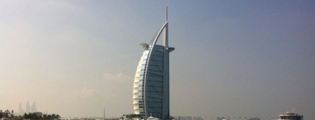 Jumeirah Plajı is one of Dubai and Abu Dhabi. United Arab Emirates.