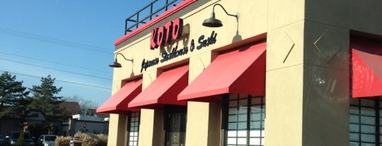 Koto Japanese Steakhouse & Sushi is one of สถานที่ที่ Cathy ถูกใจ.
