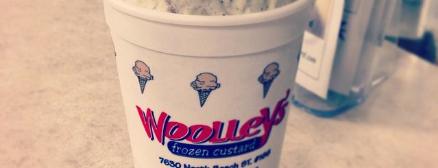 Woolley's Frozen Custard is one of Date Night.