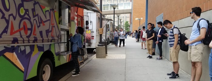 Drexel Lunch Truck Alley is one of The 15 Best Food Trucks in Philadelphia.