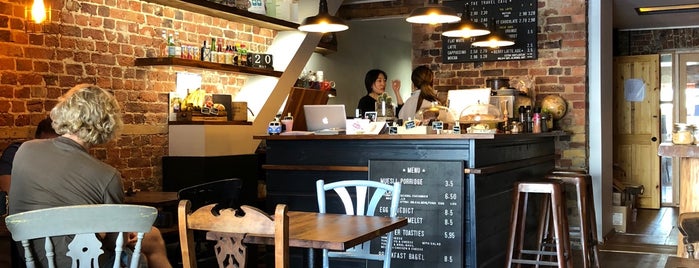 The Travel Cafe is one of Kat 님이 저장한 장소.