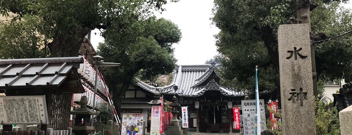 野江水神社 is one of 大阪市城東区.