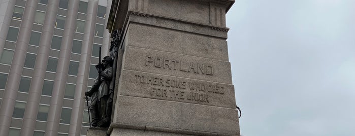 Monument Square is one of Portland.