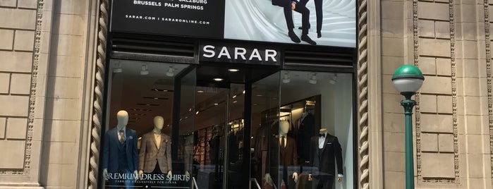 Sarar is one of NYC Men's Clothing.