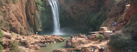 The Waterfalls of Ouzoud is one of Middle East.