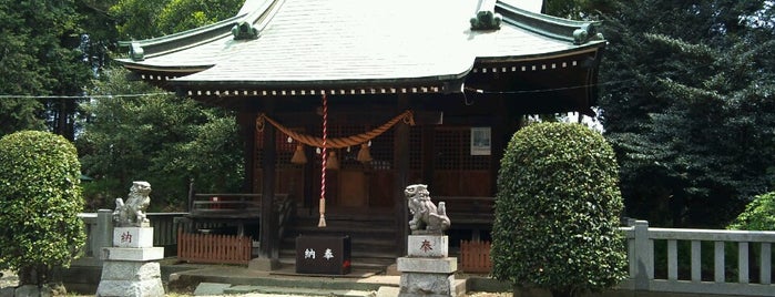 用田寒川社 is one of 神奈川東部の神社(除横浜川崎).