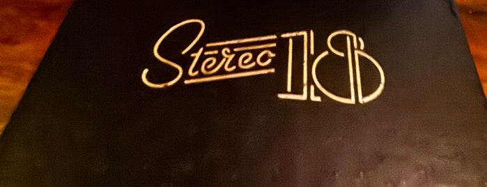 Stereo 18 is one of Cocktails.