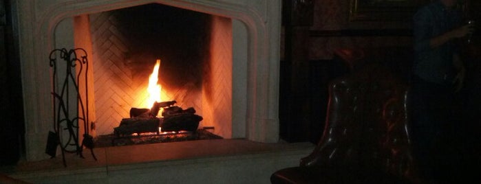 Bars with Fireplaces in Los Angeles Area
