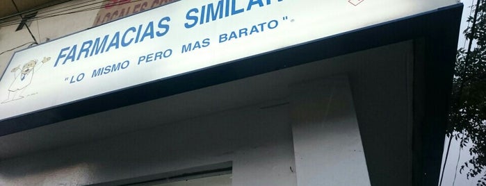 Farmacia de similares is one of Lugares favoritos de Jorge Luis.