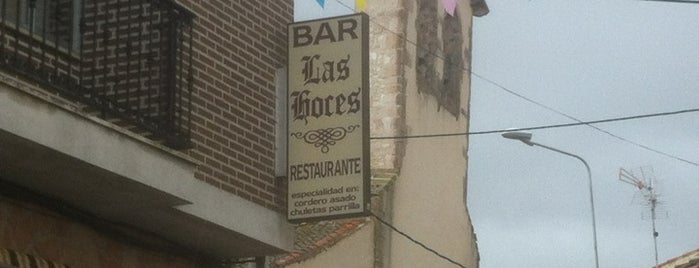Bar Las Hoces is one of Segovia.