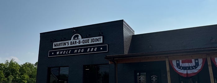 Martin's Bar-B-Que Joint is one of DD & D's.