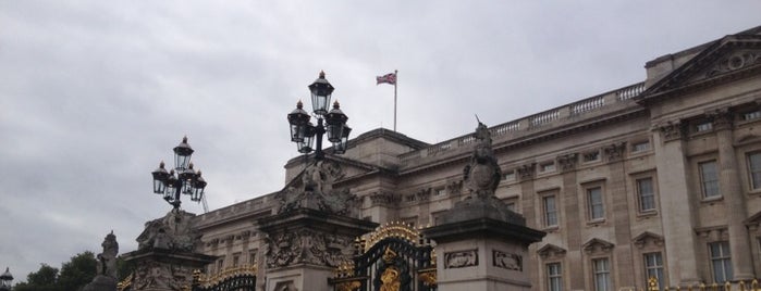 Buckingham Palace is one of London, Greater London UK.