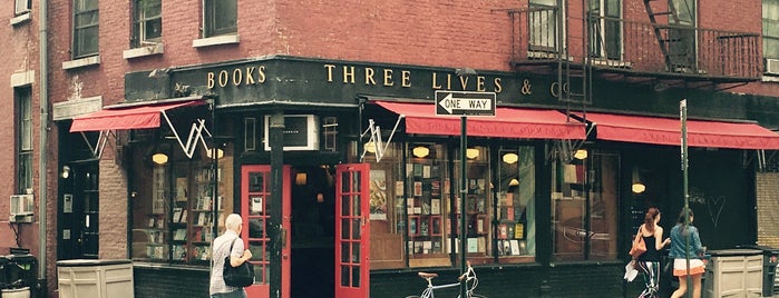 Three Lives & Company is one of NYC must visit.
