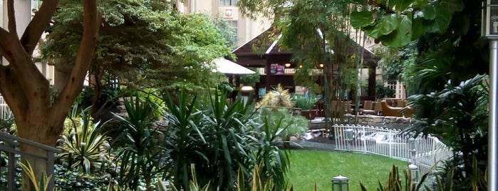 Gazebo Bar at The Hyatt is one of Favorite places.