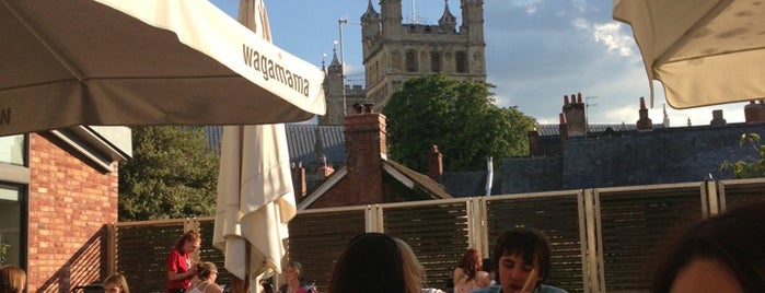 wagamama is one of my exeter.