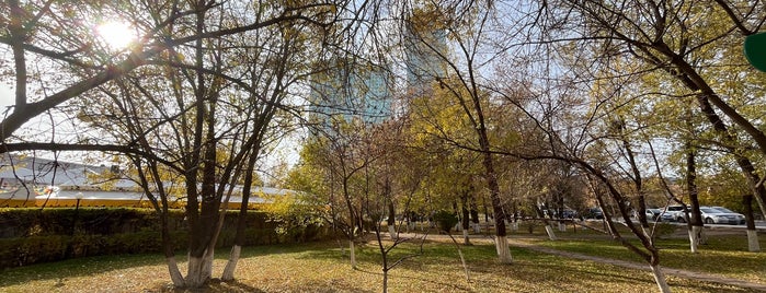 Сквер на Мамбетова is one of Park terrassa, На крыше, Rivas, La Mansarde..