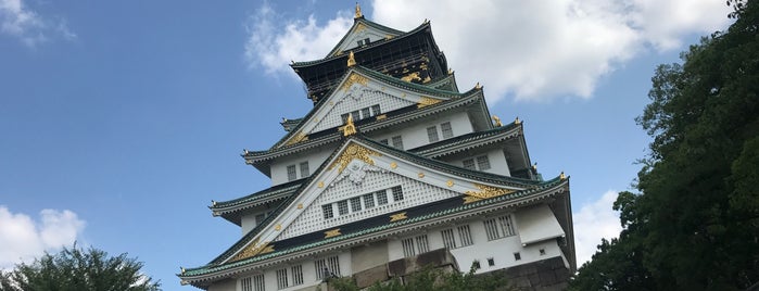 Osaka Castle Main Tower is one of Posti che sono piaciuti a Neil.
