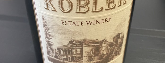 Kobler Estate Winery Tasting Room is one of Wineries.