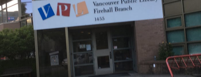 Vancouver Public Library - Firehall is one of PNWH-Vancouver.