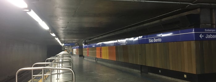 Estação São Bento (Metrô) is one of São Paulo 2012.