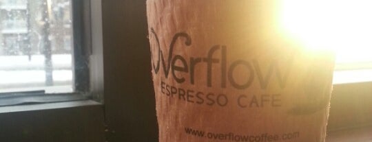 Overflow Espresso Cafe is one of Tempat yang Disukai Shelly.
