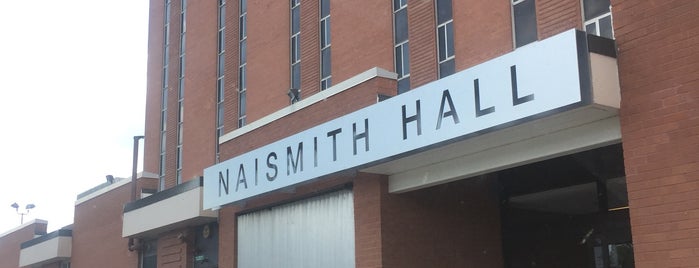 Naismith Hall is one of places I frequent.