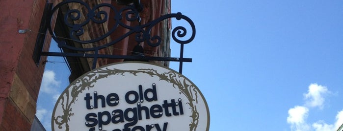 The Old Spaghetti Factory is one of Indianapolis.