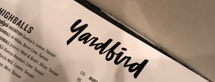 Yardbird is one of HK Restaurants.