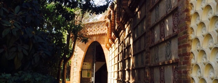 Pavellons de la Finca Güell is one of Gaudi in Barcelona.