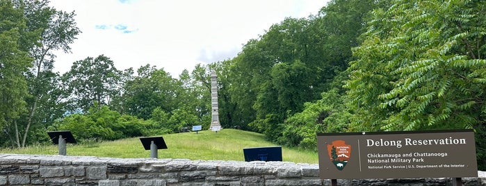 DeLong Civil War Reservation - Missionary Ridge is one of Civil War History - Western Theater.