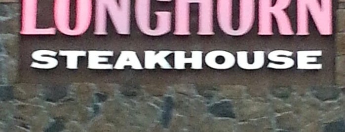 LongHorn Steakhouse is one of A. : понравившиеся места.