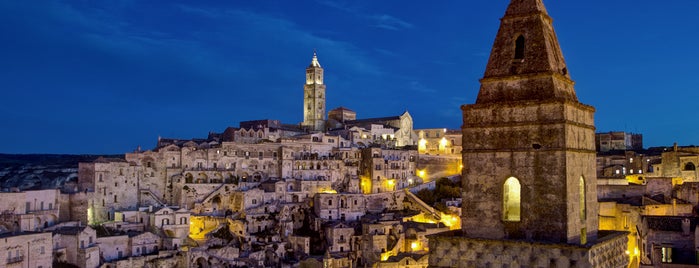 Sassi di Matera is one of UNESCO World Heritage Sites in Italy.