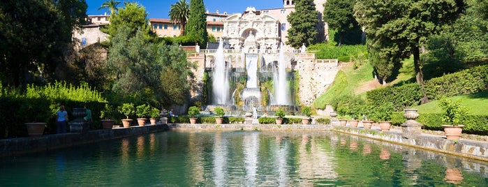 Villa d'Este is one of UNESCO World Heritage Sites in Italy.