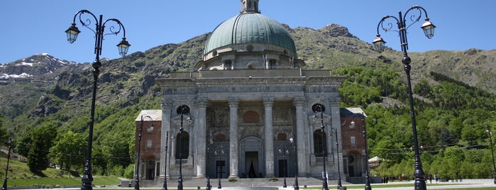 Santuario di Oropa is one of UNESCO World Heritage Sites in Italy.