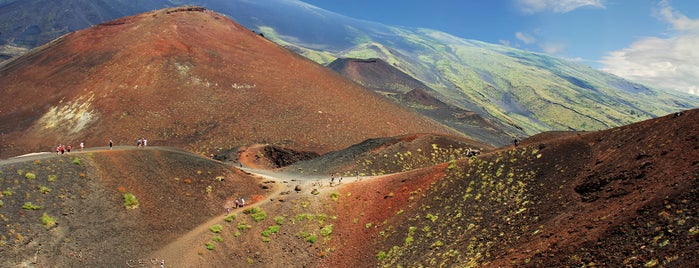 Etna is one of UNESCO World Heritage Sites in Italy.