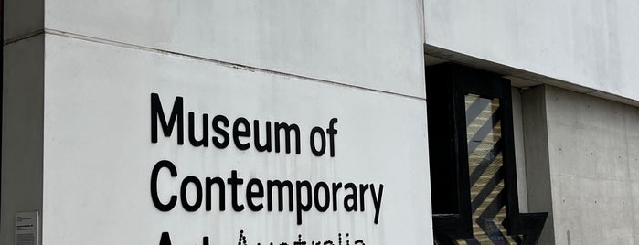 Museum of Contemporary Art (MCA) is one of SYD.