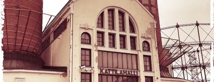 Kattilahalli is one of Helsinki flea markets.