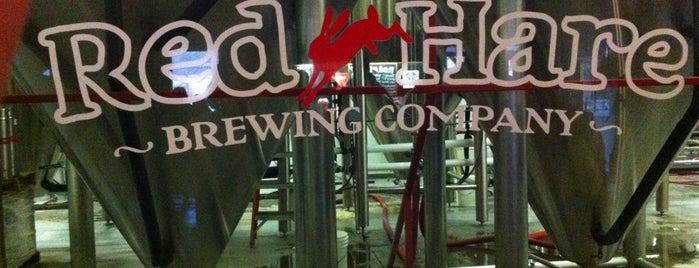 Red Hare Brewing Company is one of Tempat yang Disukai Lauren.
