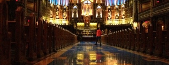 Basilique Notre-Dame de Montréal is one of Montréal whirlwind new year.