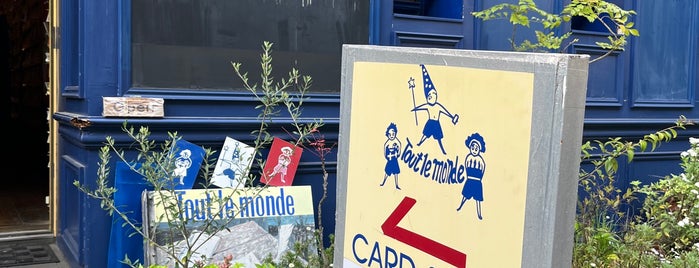 Tout Le Monde card shop is one of Tokyo.