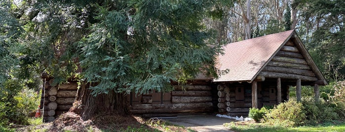 Pioneer Log Cabin is one of Golden Gate Park.