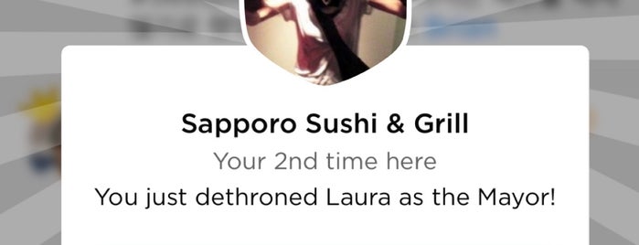 Sapporo Sushi & Grill is one of Sushi and Japanese Food.